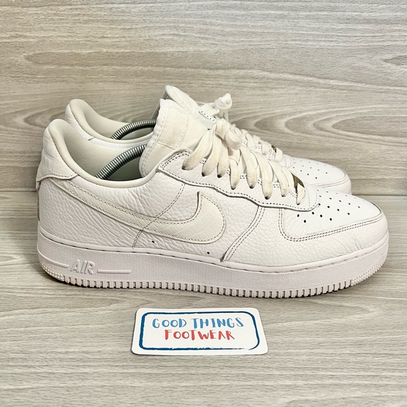 Nike Other - Nike Air Force 1 ‘07 Craft White Sneakers Men’s Size 12